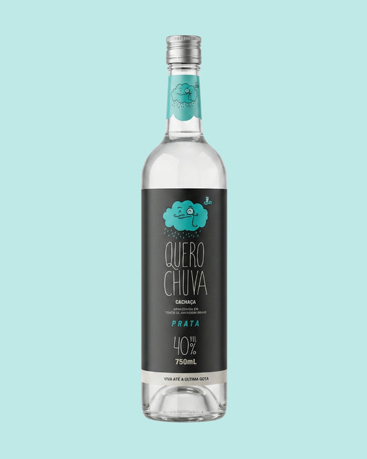 Quero Chuva Cachaça Prata 750 ml