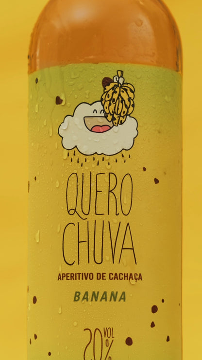 Quero Chuva Licor de Banana 750 ml